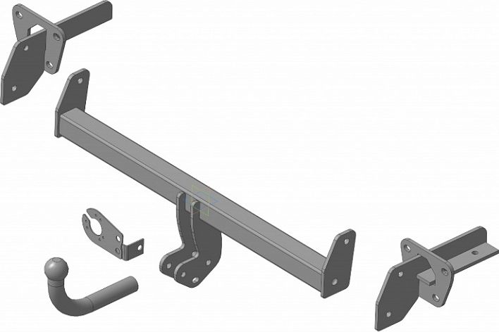 Фаркоп Трейлер для Subaru Outback V 2014-2019. Артикул 8520
