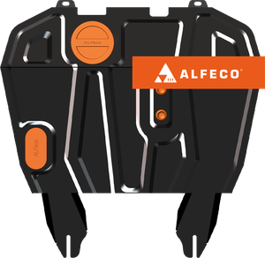 Защита Alfeco для картера и КПП Mitsubishi ASX 2010-2025. Артикул ALF.14.02