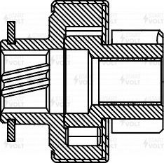 Бендикс стартера StartVOLT для Chevrolet Epica I 2007-2012. Артикул VCS 0507
