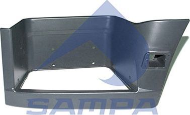 Пороги Sampa левый для IVECO EuroTrakker 1993-2004. Артикул 1860 0055