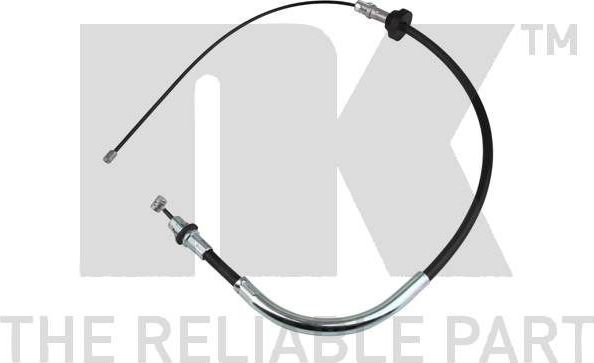 Трос ручника (тросик ручного тормоза) NK передний для Ford Transit VI 2000-2006. Артикул 9025123