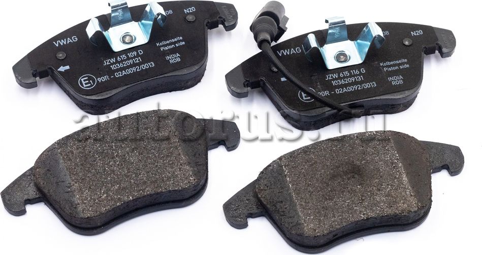 Тормозные колодки VAG. Артикул JZW698151S