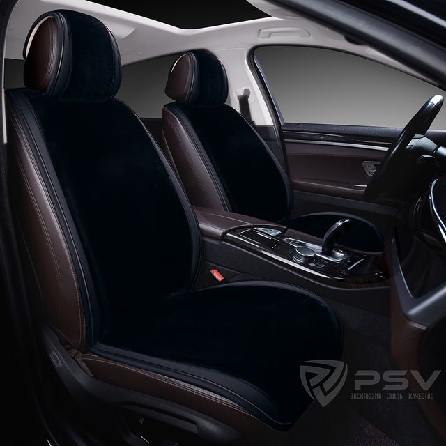 Накидки PSV Brink Mutton искусственный мех 128x56/47x25, цвет Черный. Артикул 133484