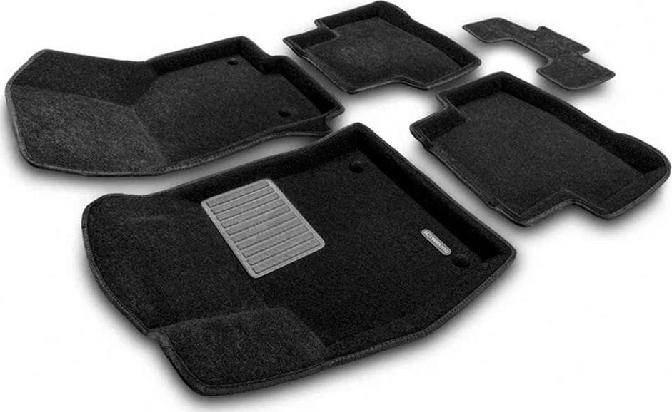 Коврики текстильные Euromat 3D Business для салона Jetta VS5 2019-2026. Артикул EMC3D-005451