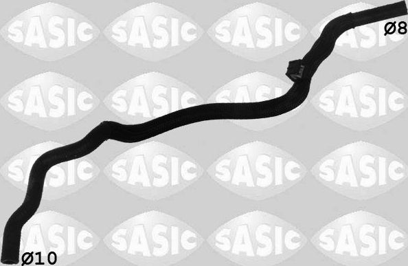 Патрубок радиатора (системы охлаждения) Sasic для Renault Laguna III 2007-2015. Артикул 3404128