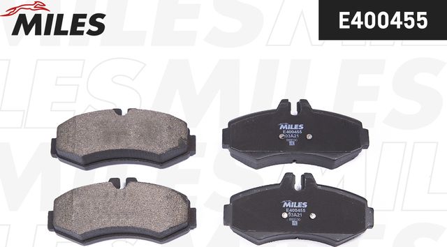 Тормозные колодки Miles (Low-Metallic). Артикул E400455