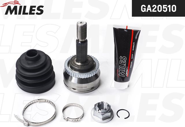 Шрус наружный (граната) Miles передний для Volvo S40 I 2001-2003. Артикул GA20510