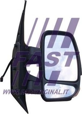 Зеркало боковое Fast правое для Renault Master III 2010-2026. Артикул FT88324