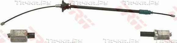 Трос ручника (тросик ручного тормоза) TRW. Артикул GCH3034