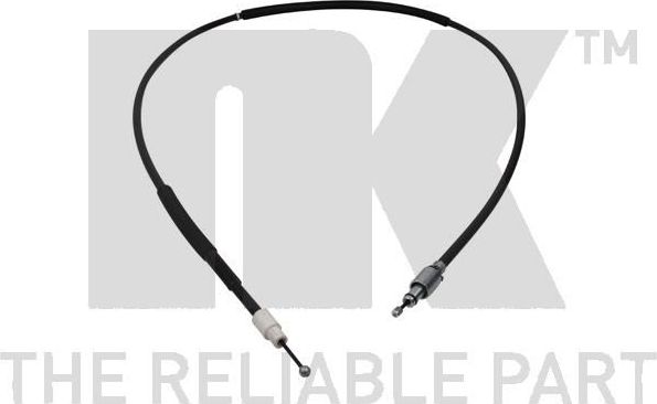 Трос ручника (тросик ручного тормоза) NK. Артикул 9047138