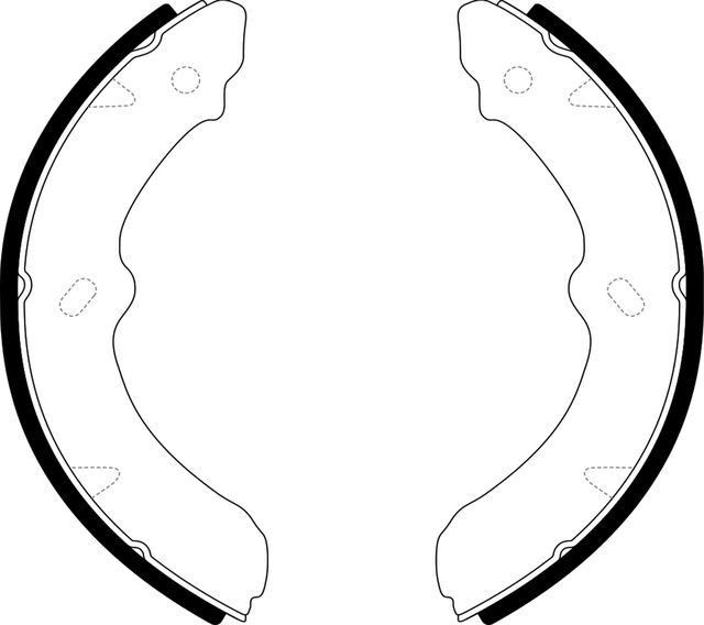 Тормозные колодки NiBK. Артикул FN4460