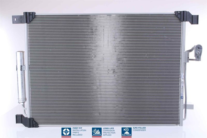 Радиатор кондиционера (конденсатор) Nissens (алюминий). Артикул 940786