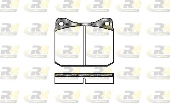 Тормозные колодки RoadHouse передние для Volkswagen LT I 1975-1996. Артикул 2010.10