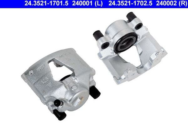 Тормозной суппорт ATE передний левый для Chevrolet Lanos I 2005-2010. Артикул 24.3521-1701.5