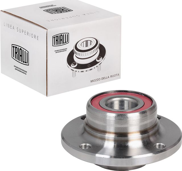 Ступица колеса с интегрированным подшипником (в сборе) Trialli задняя для Chery Amulet (A15) I 2006-2010. Артикул MR 2780