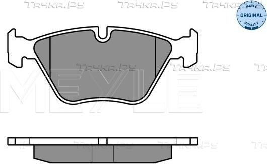 Тормозные колодки Meyle Original передние для BMW 1 I (E81/E82/E87/E88) 2004-2012. Артикул 025 240 9620