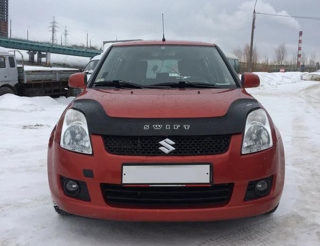 Дефлектор Vip-Tuning для капота Suzuki Swift 2004-2010. Артикул 90178