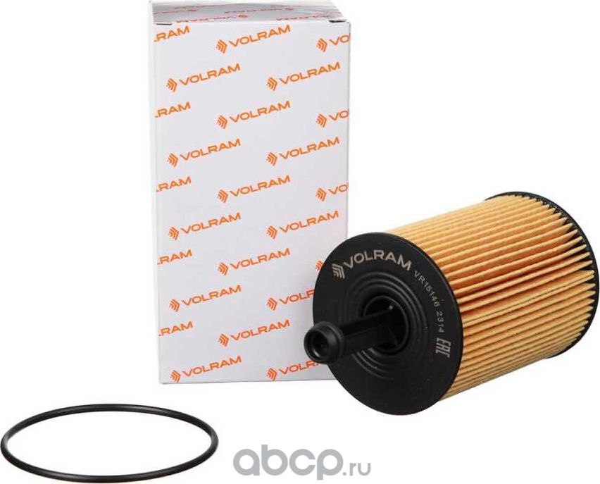 ФИЛЬТР МАСЛЯНЫЙ VW TIGUAN 2.0 TDI 07-18/TOUAREG 2.5 TDI 03-10 SKODA FABIA ЭЛЕМ (Volram). Артикул VR15146