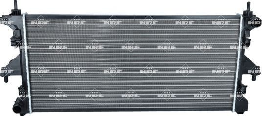 Радиатор охлаждения двигателя NRF (алюминий). Артикул 54203A