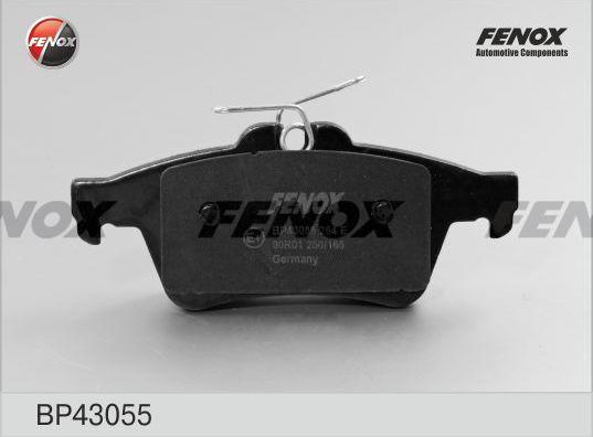 Тормозные колодки Fenox. Артикул BP43055