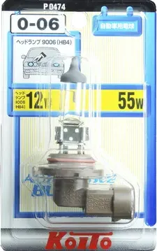 Лампа галогенная 9006 (HB4) 12V 55W (уп. 1 шт.) (Koito). Артикул P0474