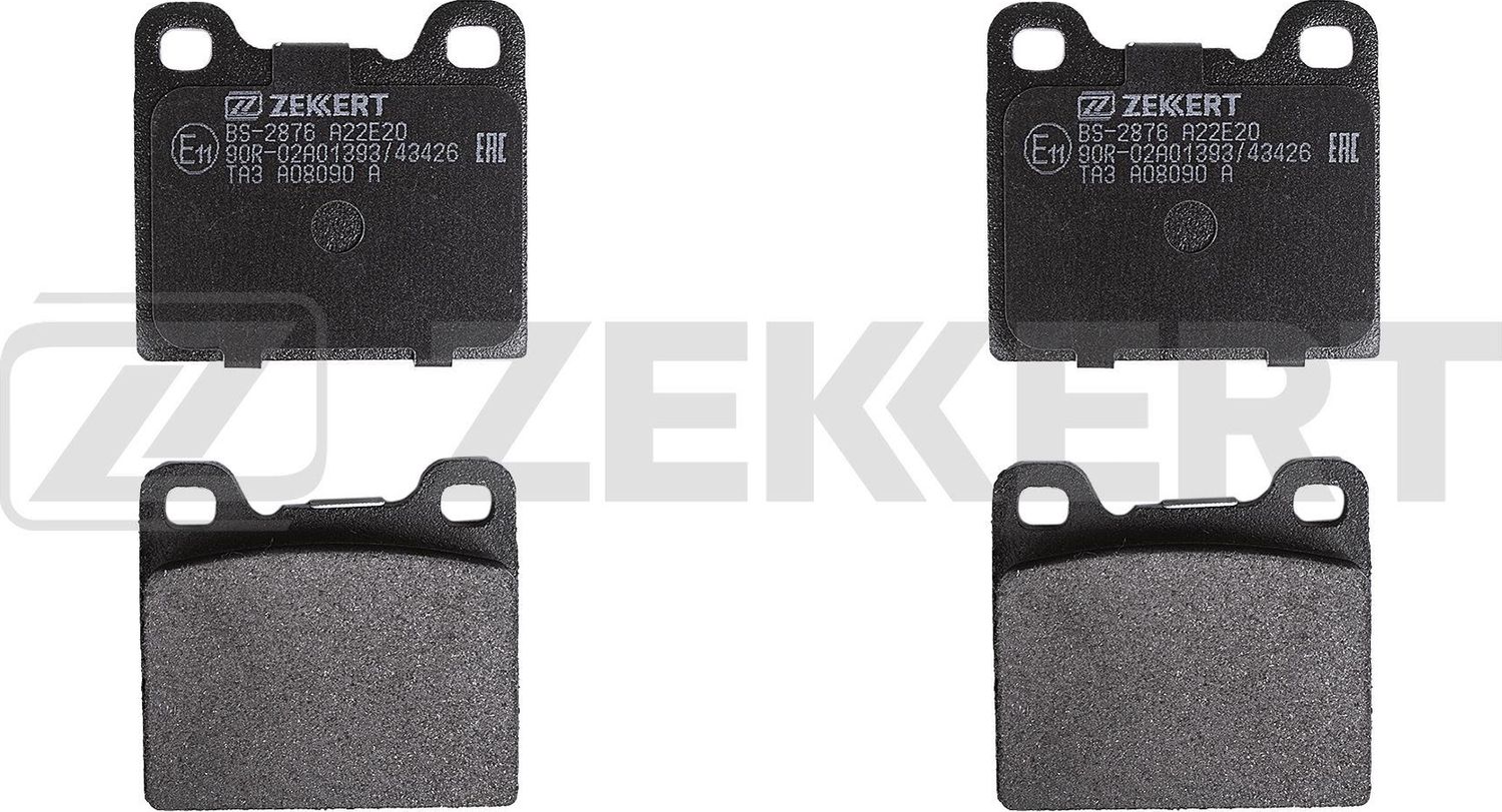 Тормозные колодки Zekkert. Артикул BS-2876