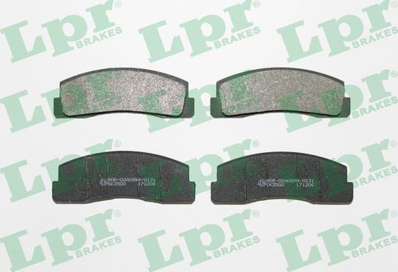Тормозные колодки LPR. Артикул 05P179