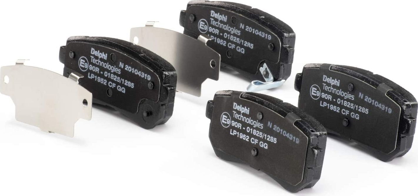 Тормозные колодки Delphi (Low-Metallic). Артикул LP1952
