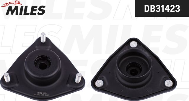 Опора амортизатора (стойки) Miles (резина/металл). Артикул DB31423