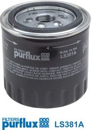 Масляный фильтр Purflux для Infiniti QX50 I 2013-2017. Артикул LS381A