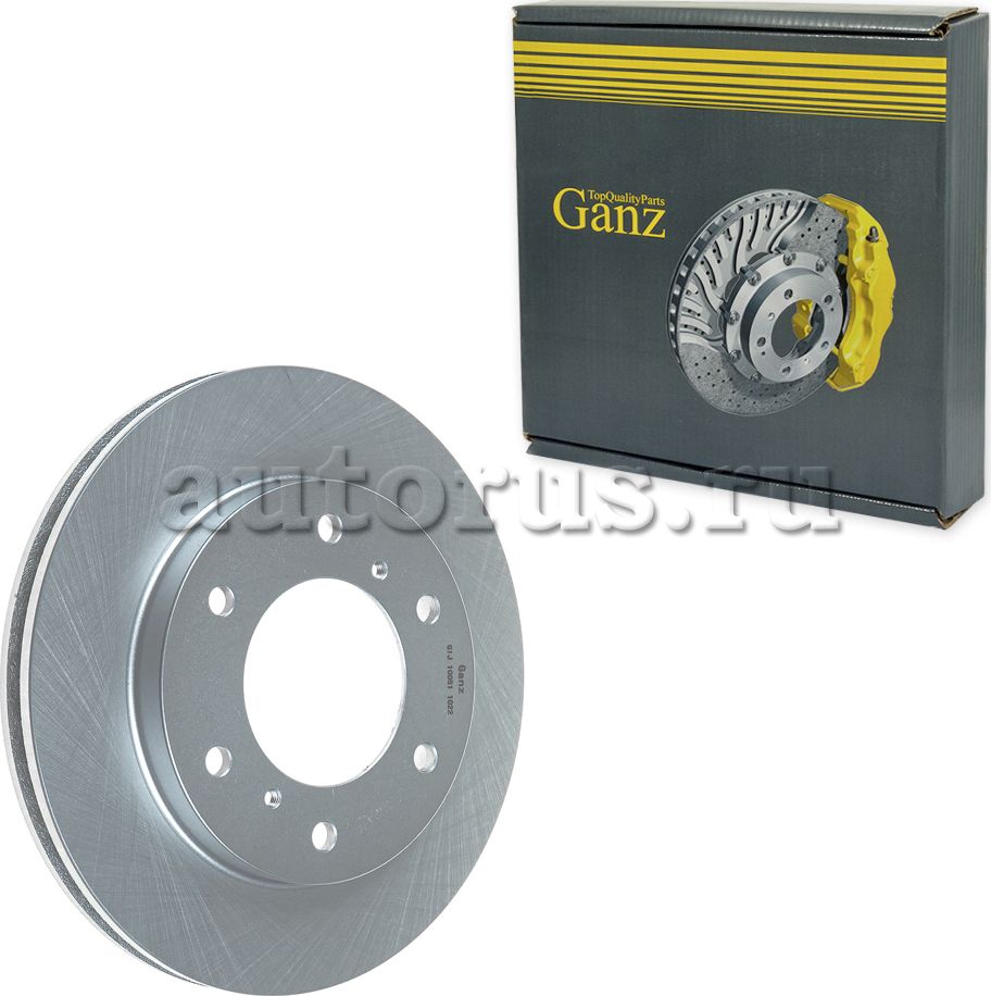 Диск тормозной передний MITSUBISHI GANZ Vent D=290mm. Артикул GIJ10051