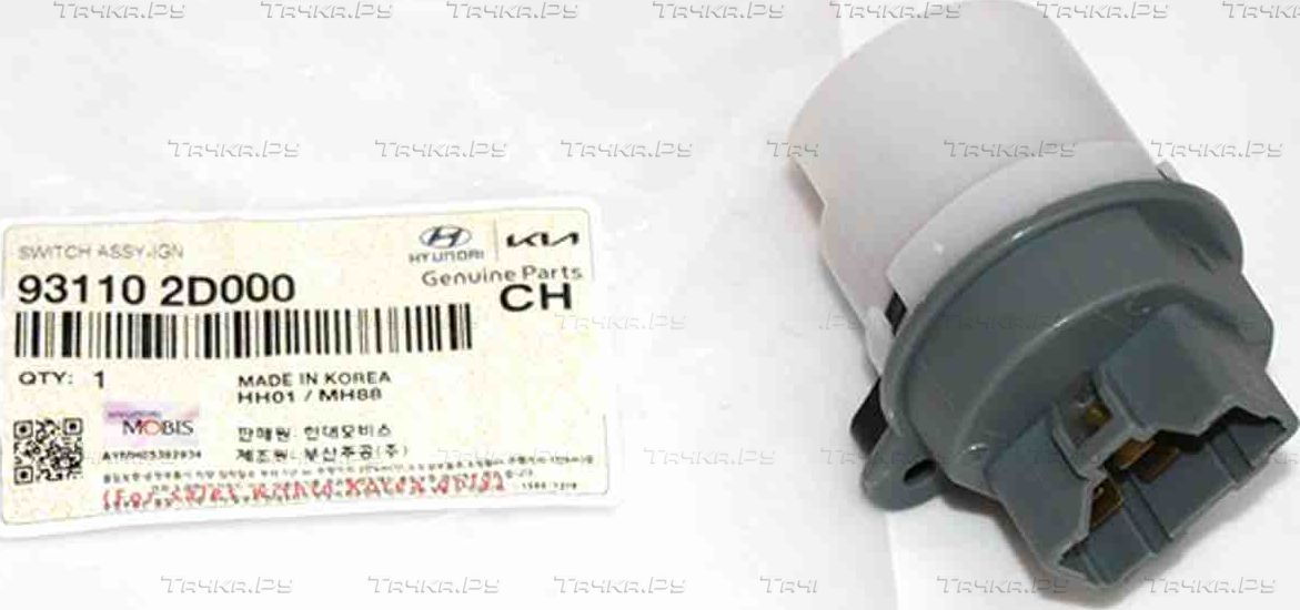 Контактная группа замка зажигания Hyundai / KIA. Артикул 931102D000