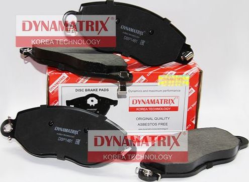 Тормозные колодки Dynamatrix. Артикул DBP1461