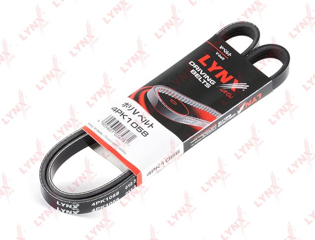 Приводной ремень поликлиновой LYNXauto для Fiat Tempra 1990-1991. Артикул 4PK1058