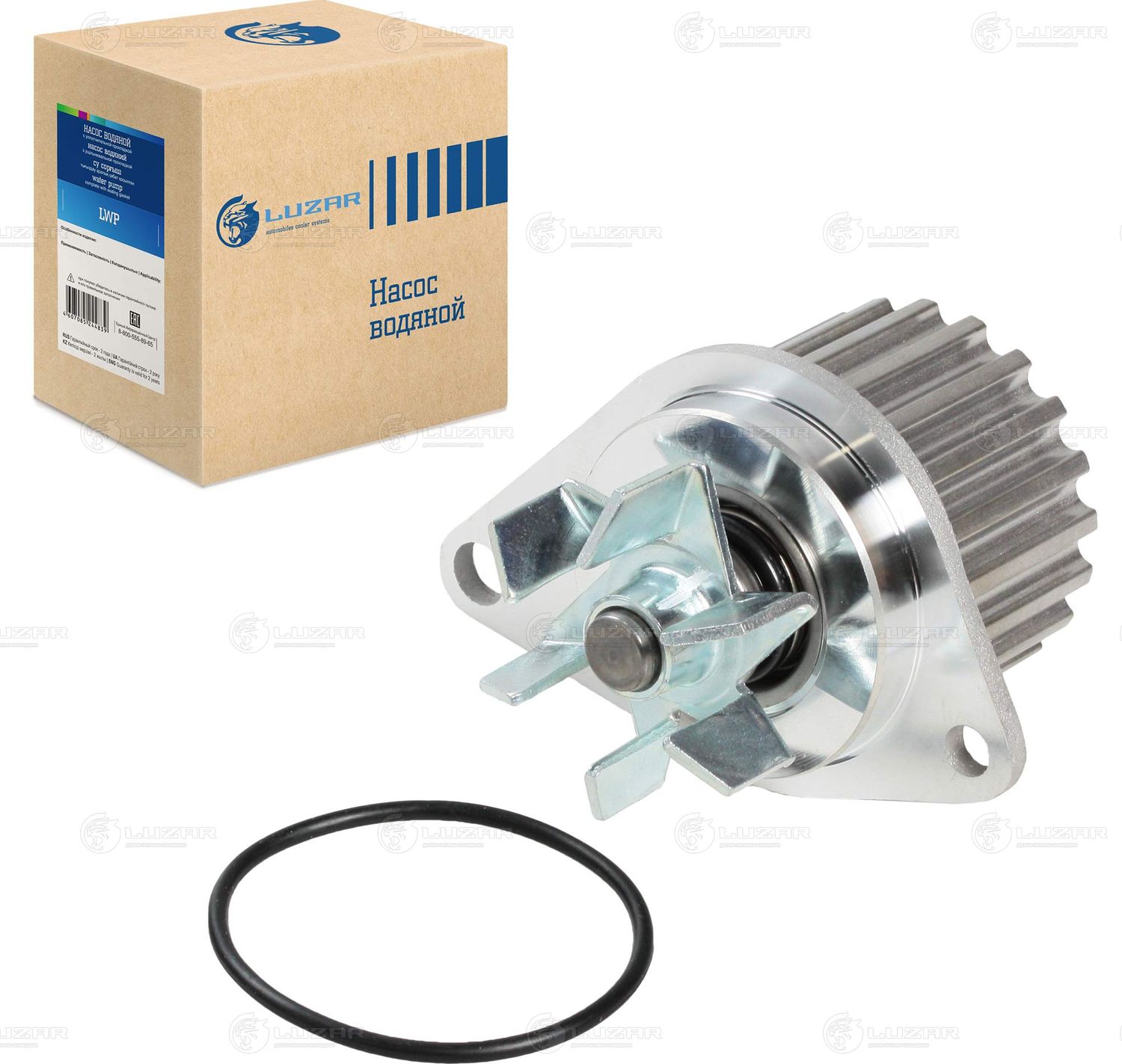 Помпа (водяной насос) Luzar для Peugeot 307 I 2000-2003. Артикул LWP 2002