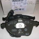 Тормозные колодки VAG для Audi S1 I (8X) 2014-2018. Артикул 8J0698151F