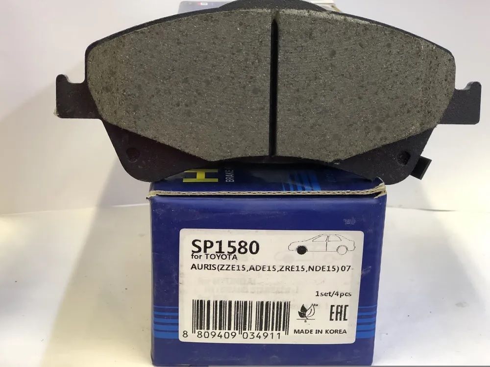 Тормозные колодки Sangsin Hi-Q. Артикул SP1580