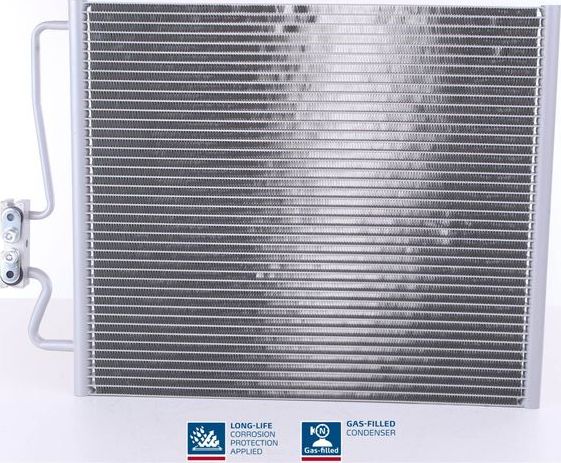 Радиатор кондиционера (конденсатор) Nissens (алюминий). Артикул 94275