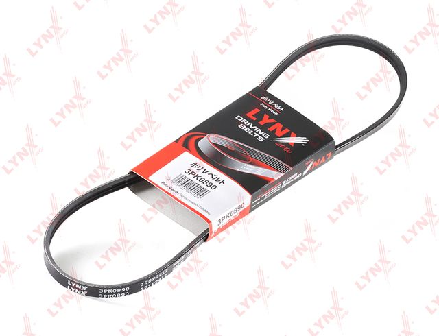 Приводной ремень поликлиновой LYNXauto для Honda Logo 1999-2002. Артикул 3PK0890