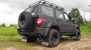 Комплект МЕДВЕДЬ 1 АВС-Дизайн (без дуги) для УАЗ Patriot 2015-2026. Артикул ABC.UAZ.M1