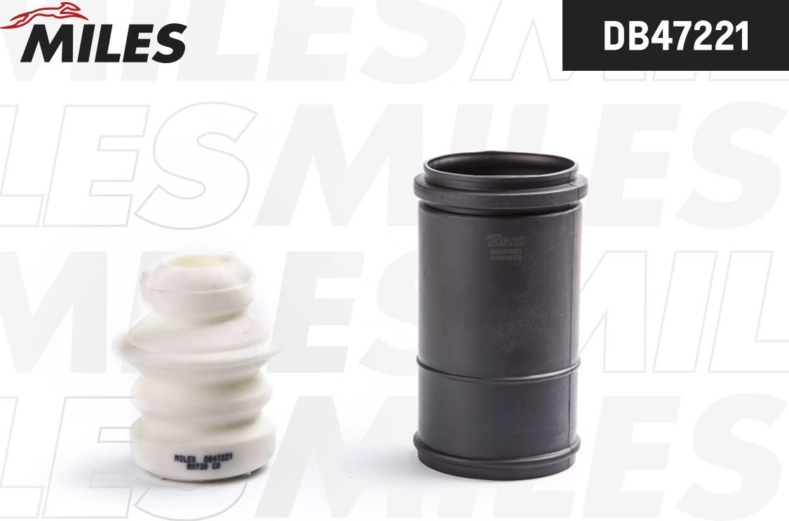 Комплект отбойников и пыльников амортизаторов (стоек) Miles. Артикул DB47221