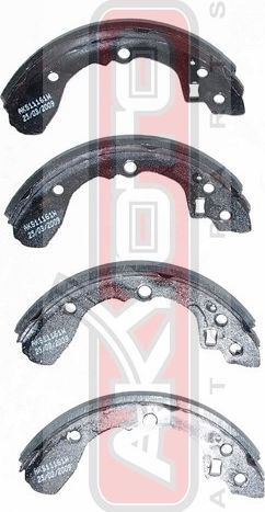 Тормозные колодки Akyoto Packing AKYOTO. Артикул AKS-11161