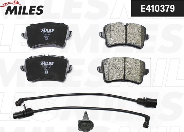 Тормозные колодки Miles (Low-Metallic). Артикул E410379