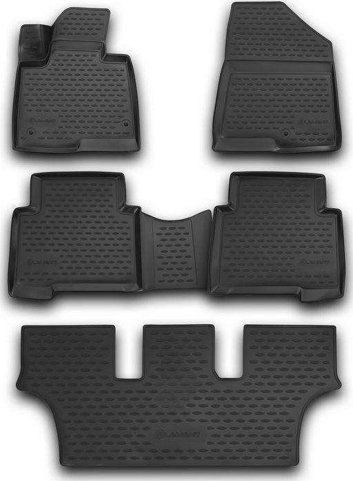 Коврики Element для салона Hyundai Grand Santa Fe III 2013-2026. Артикул NLC.3D.20.57.210