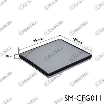 Салонный фильтр SpeedMate. Артикул SM-CFG011