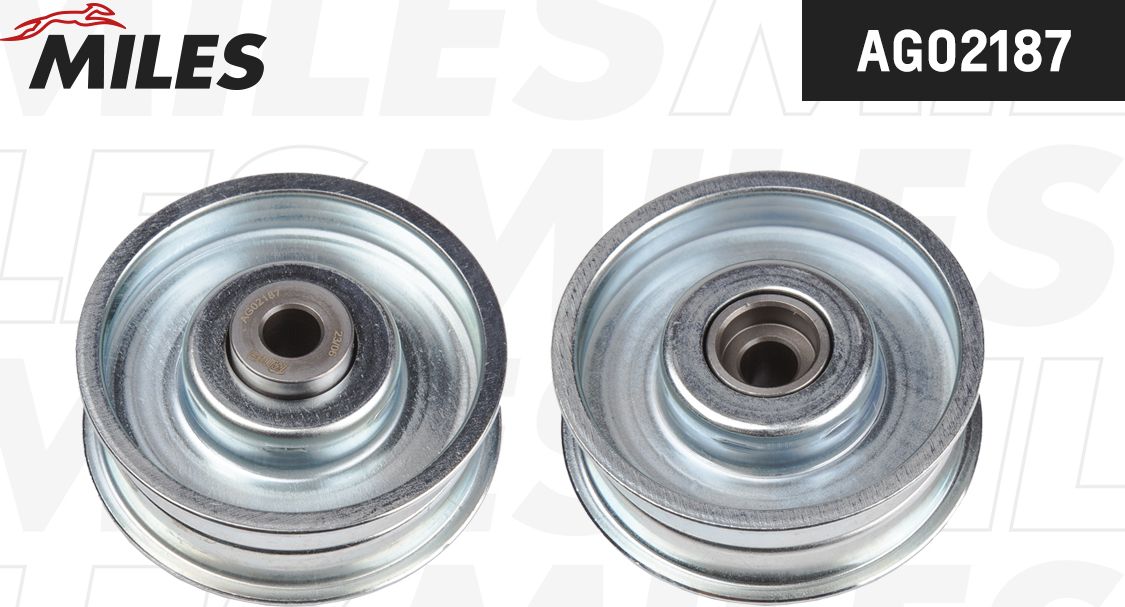 Направляющий (ведущий) ролик ремня ГРМ Miles. Артикул AG02187