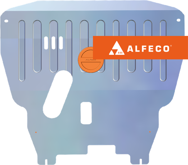 Защита алюминиевая Alfeco для картера и КПП Chevrolet Aveo I T200 2006-2008. Артикул ALF.03.11 AL4
