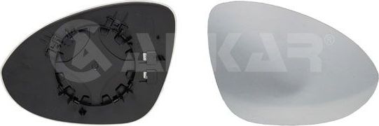 Зеркальное стекло бокового зеркала Alkar правое для Porsche Cayenne III 2017-2026. Артикул 6432821