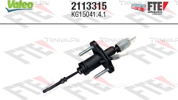 Цилиндр сцепления главный FTE для Saab 9-5 II 2010-2012. Артикул 2113315