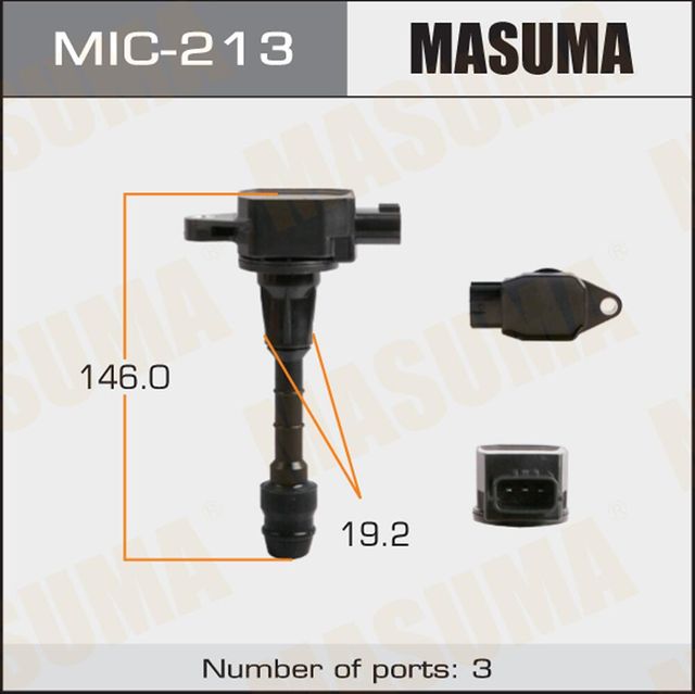 Катушка зажигания Masuma. Артикул MIC-213